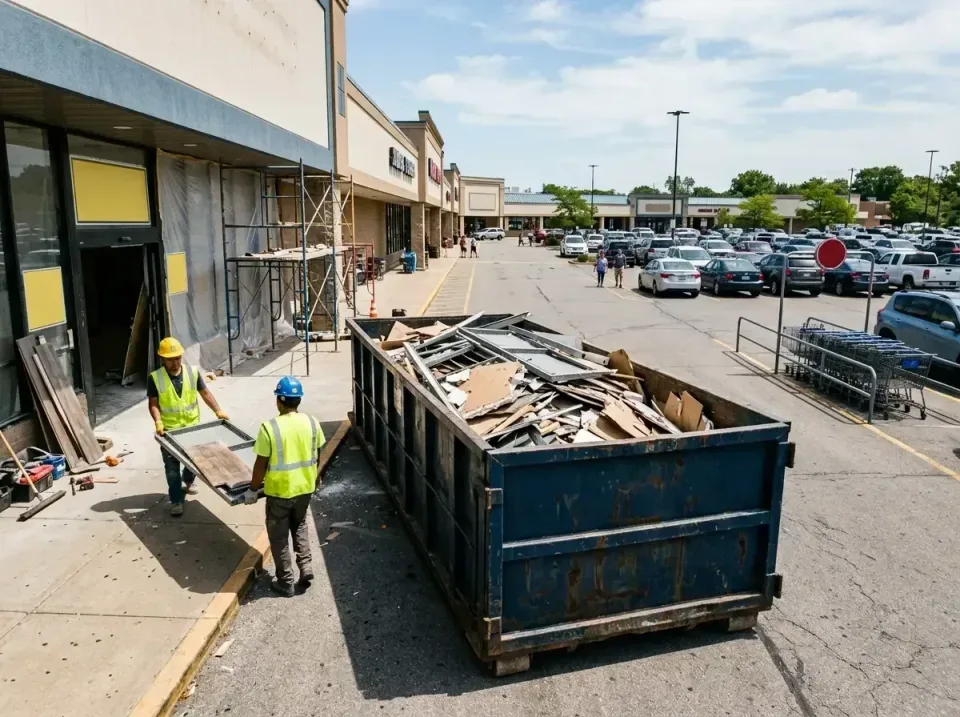 retail-store-renovation-debris-003 — frequently asked questions, Roll-off Dumpster Rentals in Spring, TX